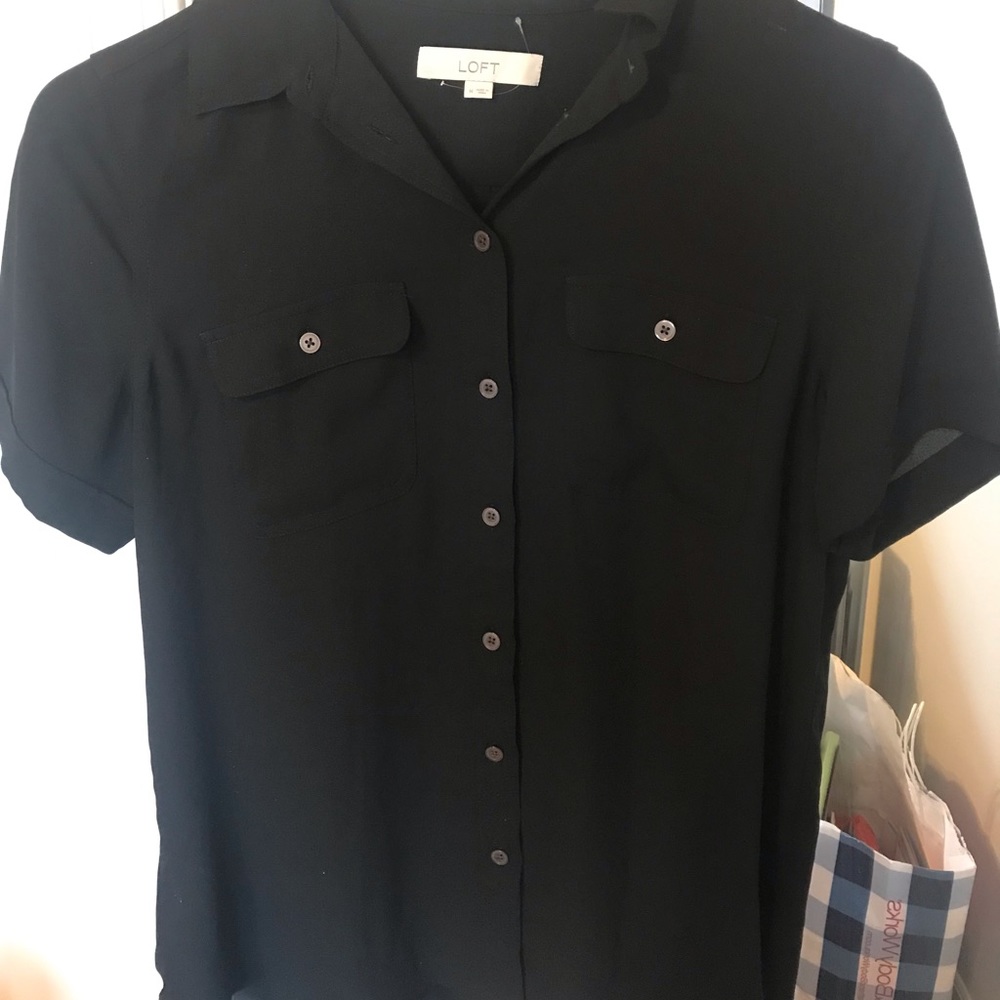 Loft Short-Sleeved Button-Down